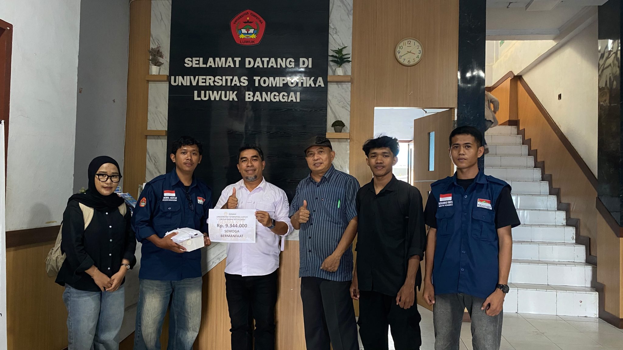 Peduli Korban Gempa NTT, Untika Luwuk Berhasil Kumpulkan Dana Rp9,34 Juta