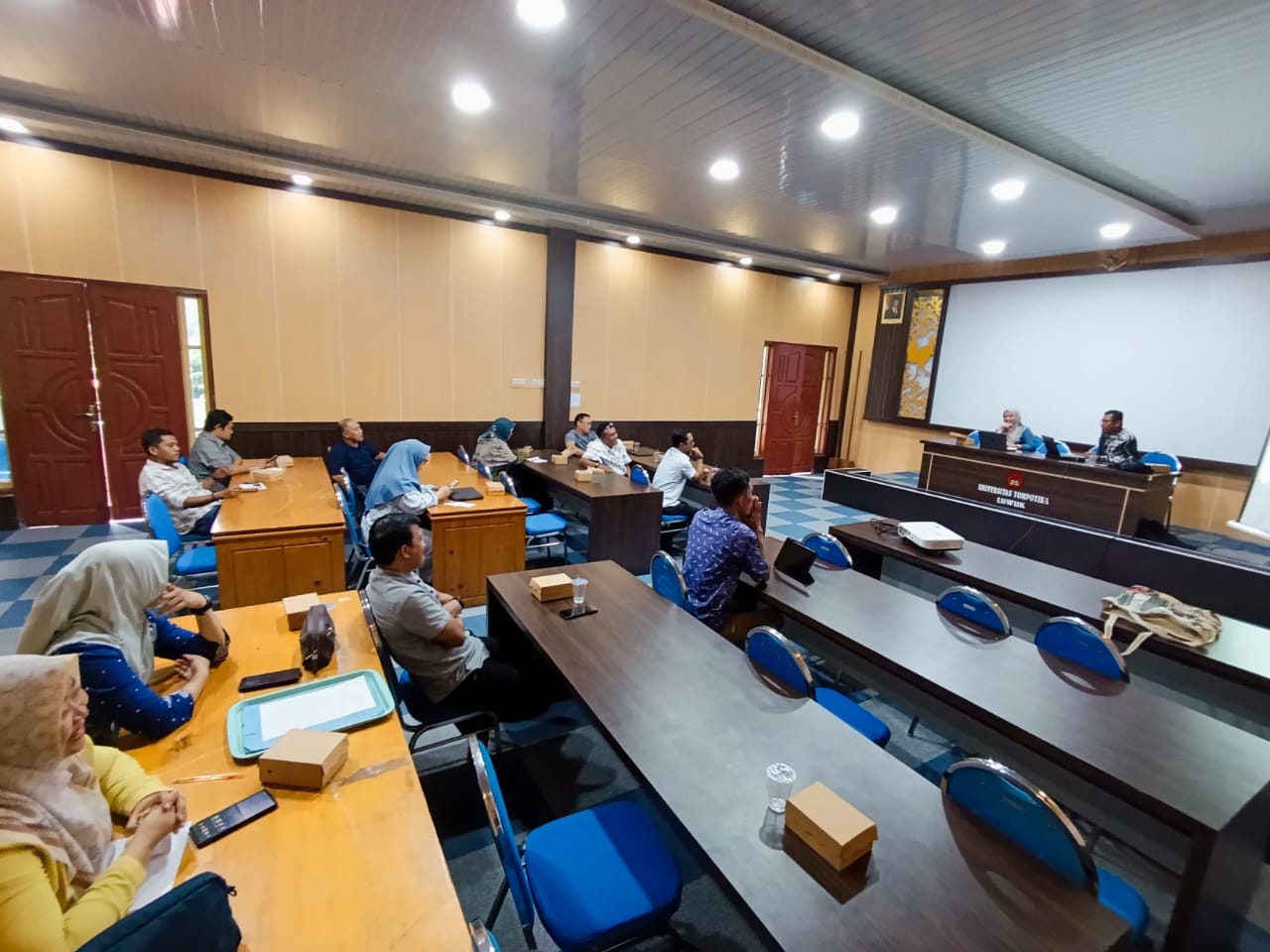 apat teknis penyusunan Evaluasi Diri dan Portofolio Untika bersama tim