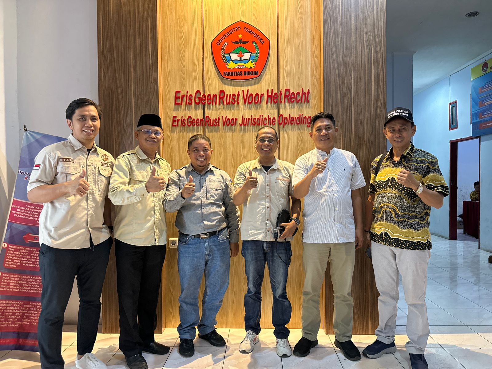 kunjungan dri Univeraitas Tadulaku
